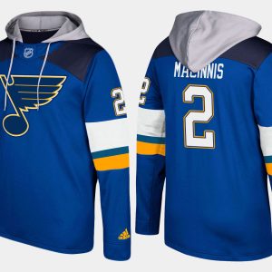 Alluring Blues #2 Al MacInnis Blue Name And Number Hoodie to stand out at the stadium