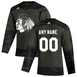 Alluring Chicago Blackhawks Adidas 2019 Veterans Day Authentic Custom Practice NHL Jersey Camo for an exciting hockey game