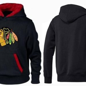 Alluring Chicago Blackhawks Pullover Hoodie Black & Red for a memorable sports moment