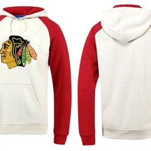 Alluring Chicago Blackhawks Pullover Hoodie White & Red for a valuable hockey collectible