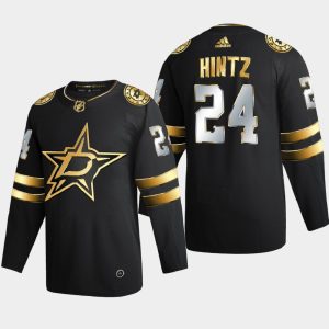 Alluring Dallas Stars #24 Roope Hintz Men's Adidas Black Golden Edition Limited Stitched NHL Jersey for a memorable sports moment