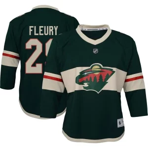 Alluring Marc Andre Fleury Minnesota Wild Preschool Replica Player Jersey   Green for true hockey enthusiasts