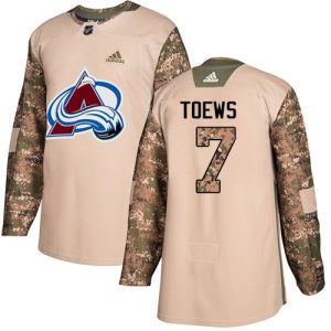 Chic Adidas Avalanche #7 Devon Toews Camo Youth Authentic 2017 Veterans Day Stitched NHL Jersey to support your favorite players