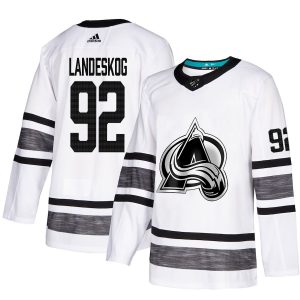 Chic Adidas Avalanche #92 Gabriel Landeskog White Authentic 2019 All Star Stitched Youth NHL Jersey to stand out at the stadium
