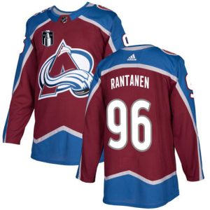 Chic Adidas Avalanche #96 Mikko Rantanen Burgundy Youth 2022 Stanley Cup Final Patch Home Authentic Stitched NHL Jersey for true hockey enthusiasts