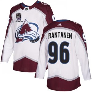 Chic Adidas Avalanche #96 Mikko Rantanen White 2022 Stanley Cup Champions Road Authentic Stitched NHL Jersey to show your team love