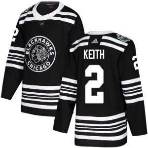Chic Adidas Blackhawks #2 Duncan Keith Black Authentic 2019 Winter Classic Stitched Youth NHL Jersey for a valuable hockey collectible