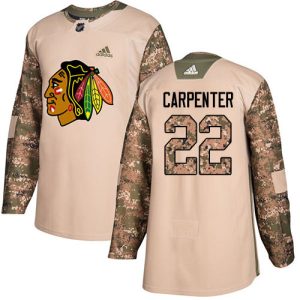 Chic Adidas Blackhawks #22 Ryan Carpenter Camo Authentic 2017 Veterans Day Stitched Youth NHL Jersey for top   notch game   day wear
