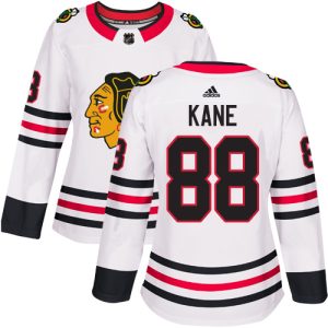 Chic Adidas Blackhawks #88 Patrick Kane White Road Authentic Women's Stitched NHL Jersey for true hockey enthusiasts
