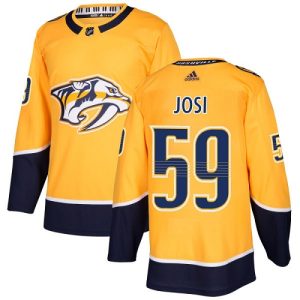 Chic Adidas Predators #59 Roman Josi Yellow Home Authentic Stitched Youth NHL Jersey to add to your hockey memorabilia collection