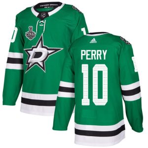 Chic Adidas Stars #10 Corey Perry Green Home Authentic Youth 2020 Stanley Cup Final Stitched NHL Jersey for die   hard Blackhawks fans