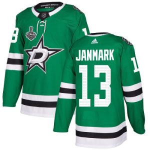 Chic Adidas Stars #13 Mattias Janmark Green Home Authentic Youth 2020 Stanley Cup Final Stitched NHL Jersey for die   hard Blackhawks fans