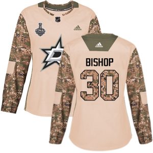 Chic Adidas Stars #30 Ben Bishop Camo Authentic 2017 Veterans Day Women's 2020 Stanley Cup Final Stitched NHL Jersey to add to your hockey memorabilia collection