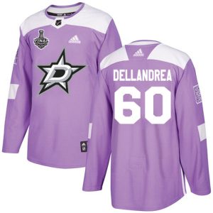 Chic Adidas Stars #60 Ty Dellandrea Purple Authentic Fights Cancer Youth 2020 Stanley Cup Final Stitched NHL Jersey for true hockey enthusiasts