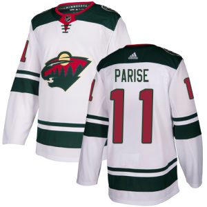 Chic Adidas Wild #11 Zach Parise White Road Authentic Stitched Youth NHL Jersey to show your team love