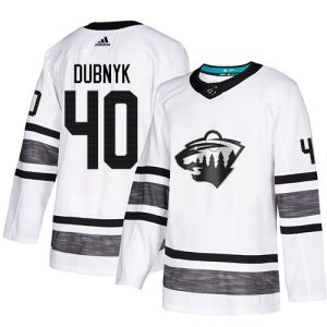 Chic Adidas Wild #40 Devan Dubnyk White Authentic 2019 All Star Stitched Youth NHL Jersey to show your team love