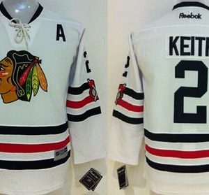 Chic Blackhawks #2 Duncan Keith White 2015 Winter Classic Stitched Youth NHL Jersey for die   hard Blackhawks fans