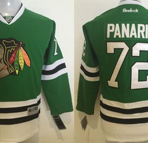 Chic Blackhawks #72 Artemi Panarin Green Stitched Youth NHL Jersey to stand out at the stadium