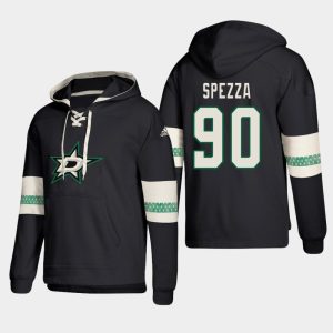 Chic Dallas Stars #90 Jason Spezza Black adidas Lace Up Pullover Hoodie to stand out at the stadium