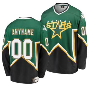 Chic Dallas Stars Custom Kelly Green Men's Heritage Premier Breakaway NHL Jersey to support your favorite players