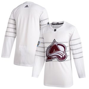 Chic Men's Colorado Avalanche Adidas White 2020 NHL All Star Game Authentic Jersey to show your team love