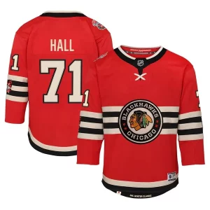 Chic Taylor Hall Chicago Blackhawks Youth 2025 NHL Winter Classic Premier Player Jersey   Red for an exciting hockey game