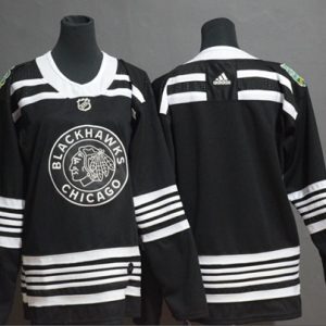 Elegant Adidas Blackhawks Blank Black Authentic 2019 Winter Classic Women's Stitched NHL Jersey to support your favorite players