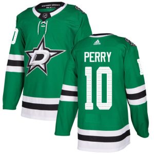 Elegant Adidas Stars #10 Corey Perry Green Home Authentic Youth Stitched NHL Jersey for a valuable hockey collectible