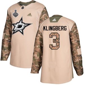 Elegant Adidas Stars #3 John Klingberg Camo Authentic 2017 Veterans Day Youth 2020 Stanley Cup Final Stitched NHL Jersey for a memorable sports moment