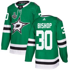 Elegant Adidas Stars #30 Ben Bishop Green Home Authentic Youth 2020 Stanley Cup Final Stitched NHL Jersey for die   hard Blackhawks fans