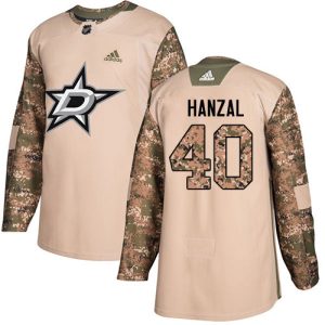 Elegant Adidas Stars #40 Martin Hanzal Camo Authentic 2017 Veterans Day Stitched NHL Jersey for a valuable hockey collectible