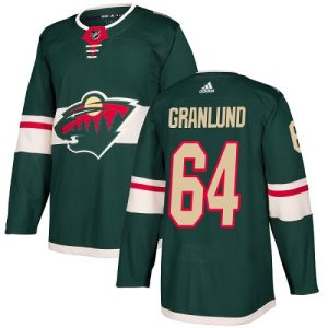 Elegant Adidas Wild #64 Mikael Granlund Green Home Authentic Stitched Youth NHL Jersey for a memorable sports moment
