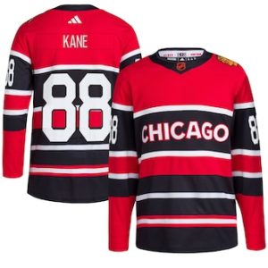 Elegant Chicago Blackhawks #88 Patrick Kane Men's adidas Reverse Retro 2.0 Authentic Player Jersey   Red to add to your hockey memorabilia collection