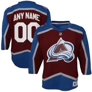 Elegant Colorado Avalanche Youth Home Custom Replica Jersey   Burgundy to stand out at the stadium