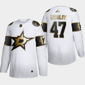 Elegant Dallas Stars #47 Alexander Radulov Men's Adidas White Golden Edition Limited Stitched NHL Jersey? for a memorable sports moment