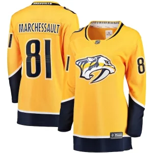Elegant Jonathan Marchessault Nashville Predators Women's Home Premier Breakaway Player Jersey   Gold for die   hard Blackhawks fans