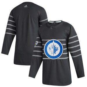 Elegant Men's Winnipeg Jets Adidas Gray 2020 NHL All Star Game Authentic Jersey for an exciting hockey game