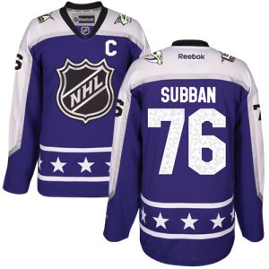 Elegant Predators #76 P.K Subban Purple 2017 All Star Central Division Women's Stitched NHL Jersey for true hockey enthusiasts