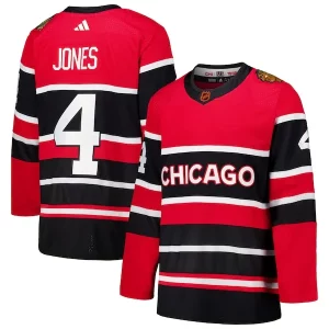 Elegant Seth Jones Chicago Blackhawks adidas Reverse Retro 2.0 Authentic Player Jersey   Red for an exciting hockey game