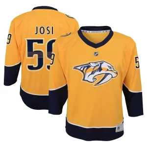 Fabulous Roman Josi Nashville Predators Youth Home Replica Player Jersey   Gold to stand out at the stadium