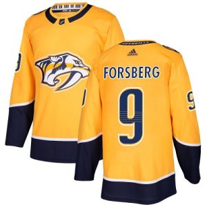 Gorgeous Adidas Predators #9 Filip Forsberg Yellow Home Authentic Stitched Youth NHL Jersey for die   hard Blackhawks fans