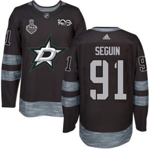 Gorgeous Adidas Stars #91 Tyler Seguin Black 1917 2017 100th Anniversary 2020 Stanley Cup Final Stitched NHL Jersey for a memorable sports moment