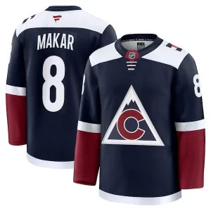 Gorgeous Cale Makar Colorado Avalanche Alternate Premium Jersey   Navy/Burgundy/White to support your favorite players