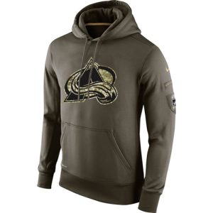 Gorgeous Men's Colorado Avalanche Nike Salute To Service NHL Hoodie to stand out at the stadium