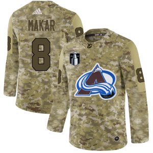 Impressive Adidas Avalanche #8 Cale Makar Camo 2022 Stanley Cup Final Patch Authentic Stitched NHL Jersey for true hockey enthusiasts
