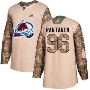 Impressive Adidas Avalanche #96 Mikko Rantanen Camo Authentic 2017 Veterans Day Stitched Youth NHL Jersey for a memorable sports moment