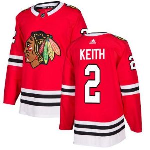 Impressive Adidas Blackhawks #2 Duncan Keith Red Home Authentic Stitched Youth NHL Jersey for an exciting hockey game