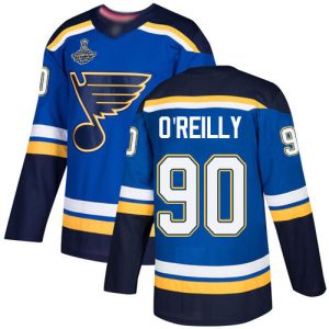 Impressive Adidas Blues #90 Ryan O'Reilly Blue Home Authentic Stanley Cup Champions Stitched Youth NHL Jersey for a memorable sports moment