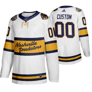 Impressive Adidas Predators Custom Men's White 2020 Winter Classic Retro Authentic NHL Jersey to support your favorite players