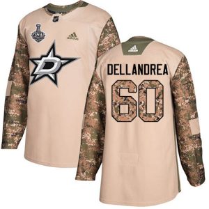 Impressive Adidas Stars #60 Ty Dellandrea Camo Authentic 2017 Veterans Day Youth 2020 Stanley Cup Final Stitched NHL Jersey for a valuable hockey collectible